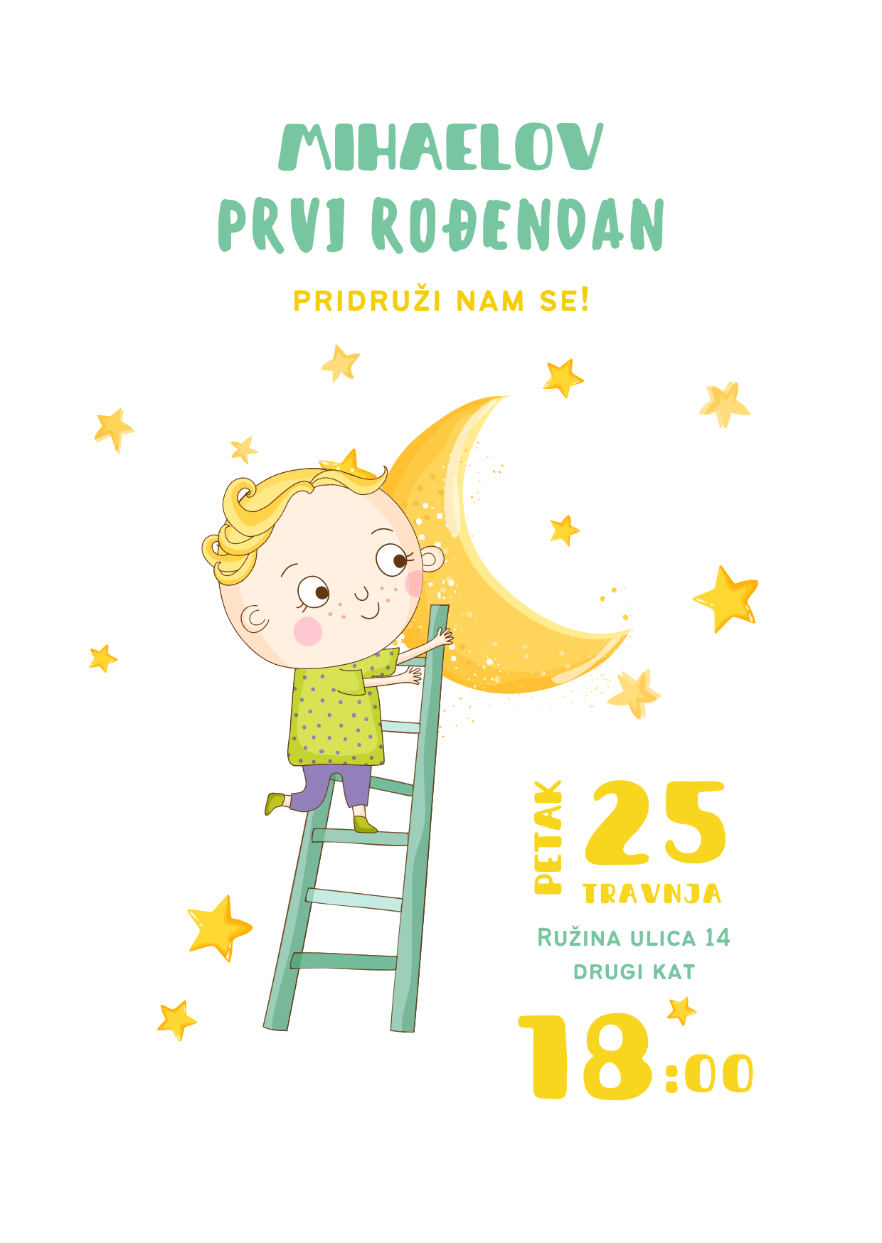 pozivnica za dječji rođendan