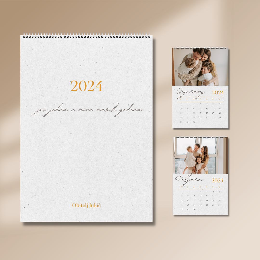 personalizirani foto kalendar